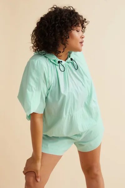 Легкие шорты для бега H&M, мятно-зеленый