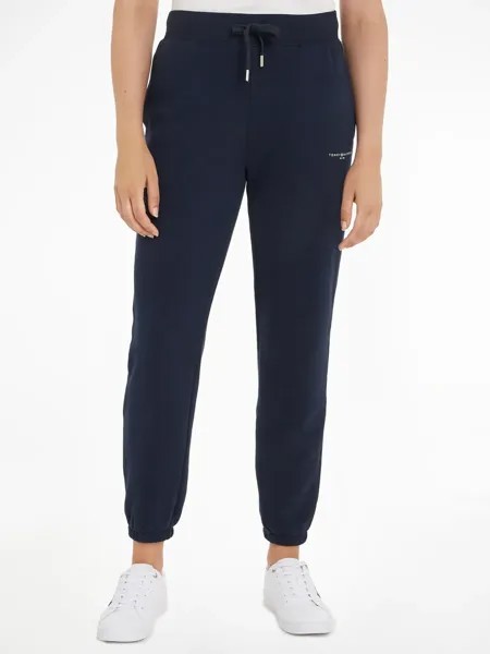 Спортивные брюки Tommy Hilfiger с фирменным лейблом Tommy Hilfiger, синий