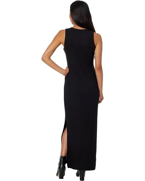 Платье Michael Stars Solana Midi Dress, черный