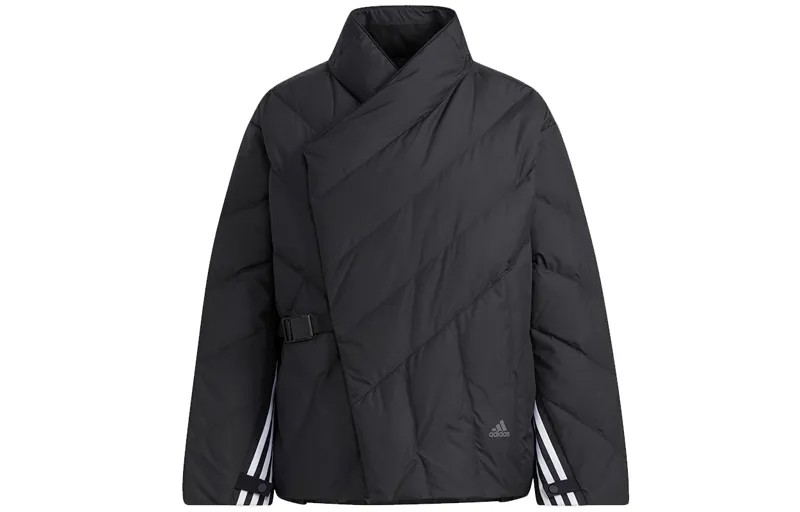 Пуховик женский черный Adidas