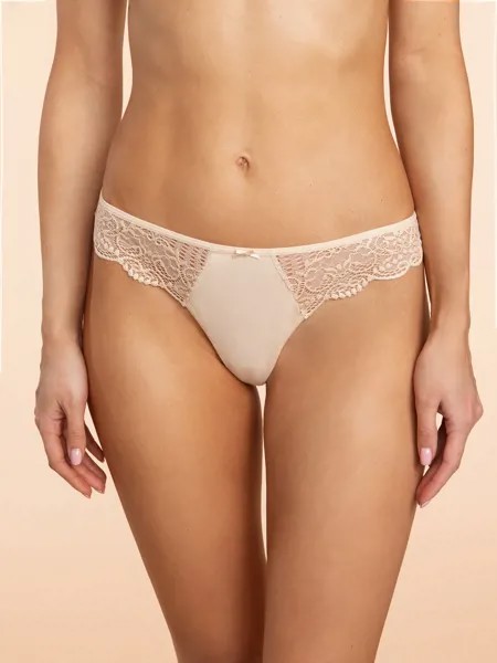 Трусы женские ALLA BUONE 1027AB бежевые 44 RU