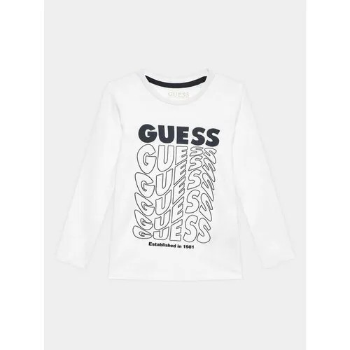 Лонгслив GUESS, размер 14Y [METY], белый