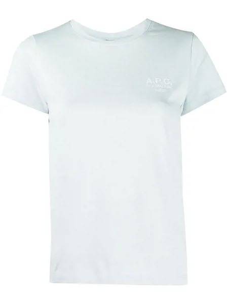 A.P.C. футболка с логотипом