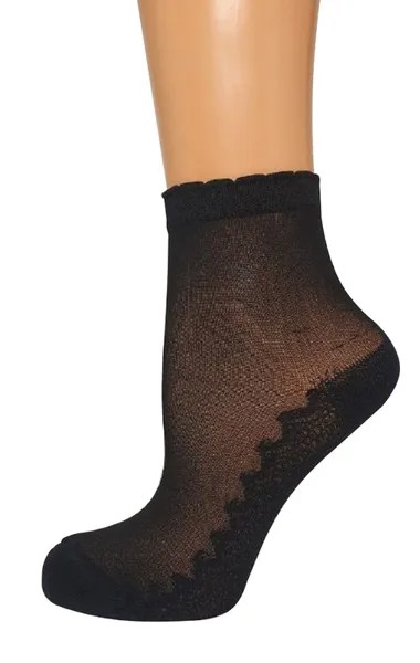 Комплект носков женских Гамма С693 черных 23