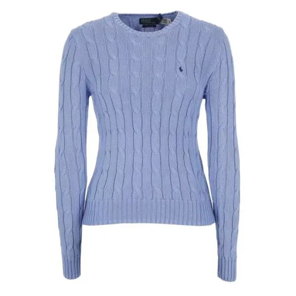 Свитер sky cotton sweater Polo Ralph Lauren, синий