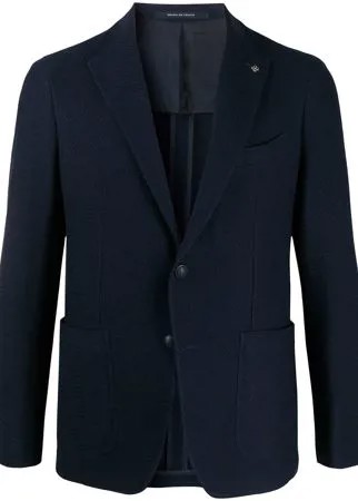 Tagliatore фактурный однобортный пиджак