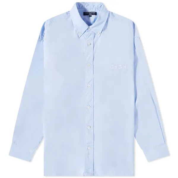 Рубашка Comme des Garçons Homme Logo Button Down Oxford Shirt