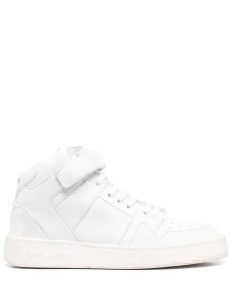 Saint Laurent кеды с логотипом, белый