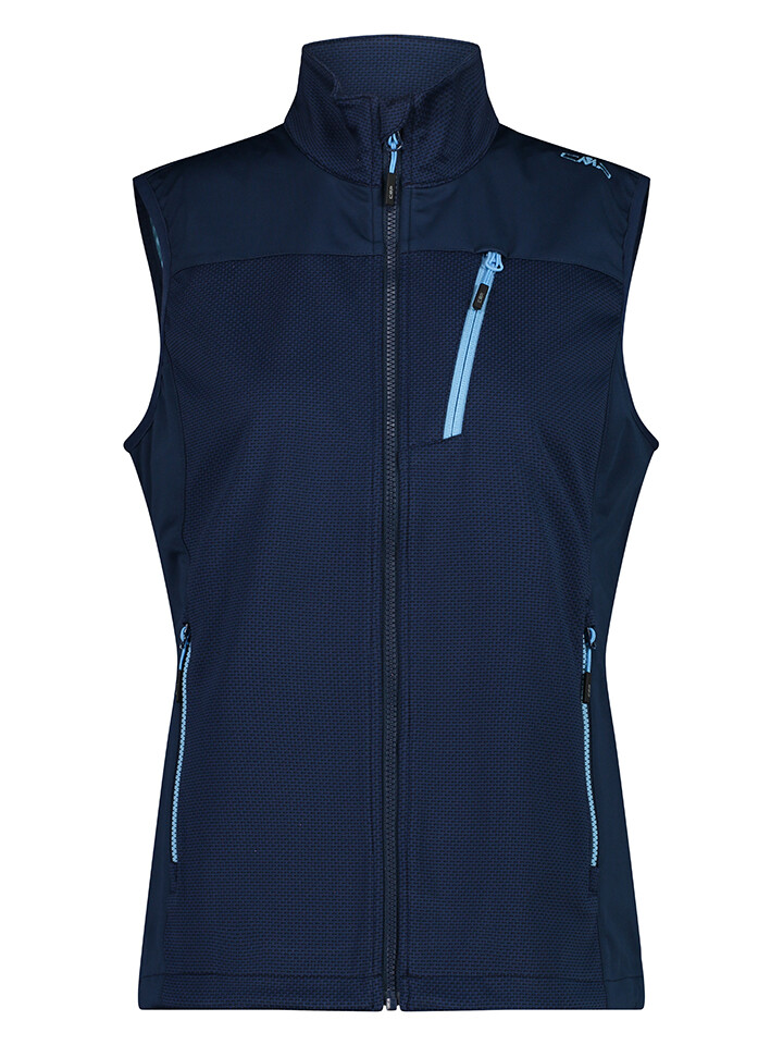 Утепленный жилет CMP Softshell, темно синий