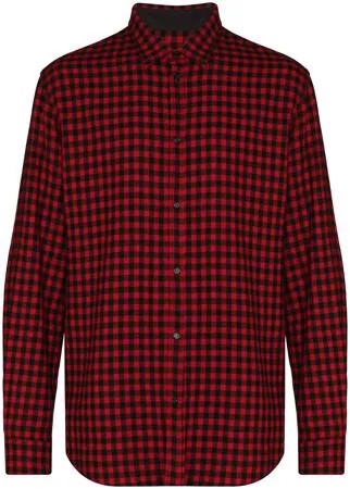 Dsquared2 клетчатая рубашка с длинными рукавами
