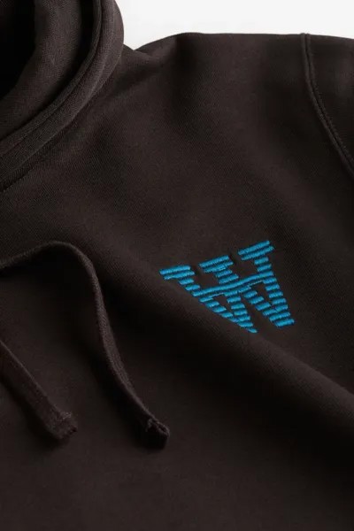 Толстовка с принтом на рукавах ash H&M, черный