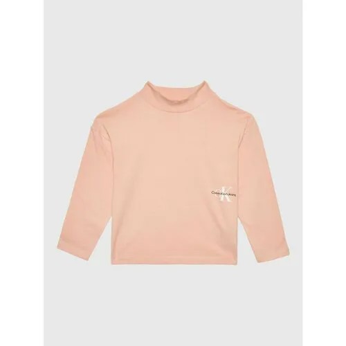 Лонгслив Calvin Klein Jeans, размер 10Y [METY], розовый