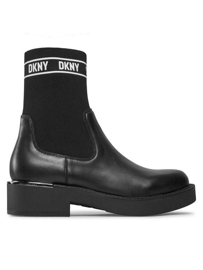 Ботинки на плоской подошве Tully DKNY, черный
