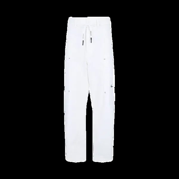 Спортивные брюки Off-White x Nike Techno Fabric 'White', белый