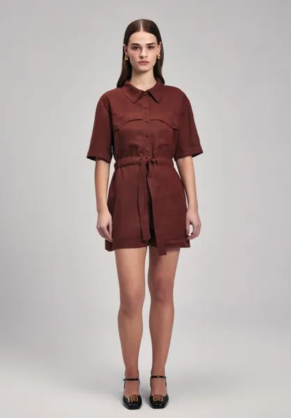 Комбинезон SHORT SLEEVE adL, коричневый