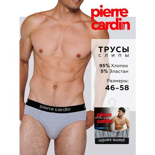 Трусы Pierre Cardin, размер 5/L (48-50), серый
