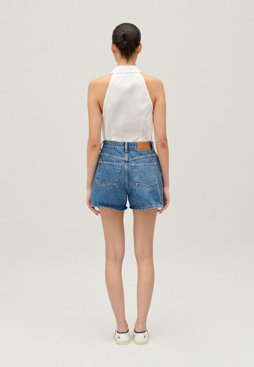 Джинсовые шорты Claudie Pierlot, средний синий деним