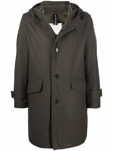 Mackintosh шерстяное однобортное пальто Kirkton