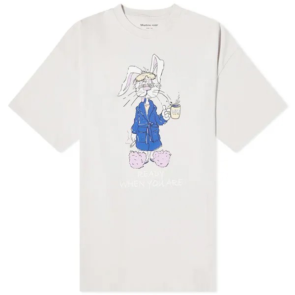 Футболка Martine Rose Supersized Bunny Tee