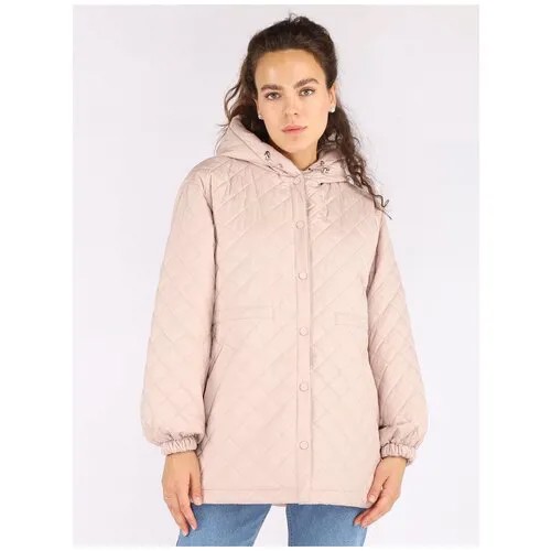 Куртка женская демисезонная A PASSION PLAY модель SQ68530 цвет пудра размер XL