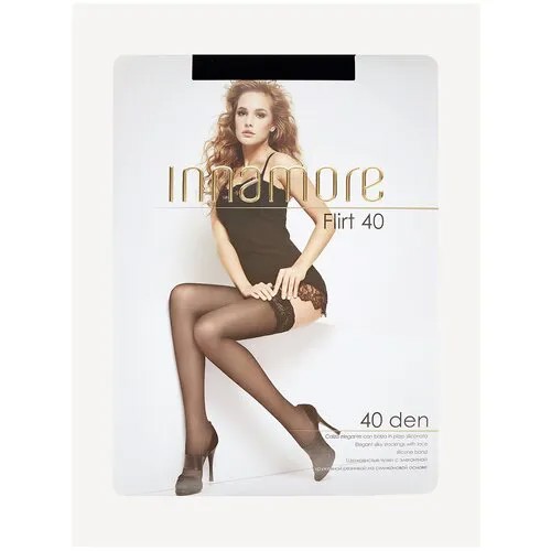Чулки Innamore Flirt, 40 den, размер 2, nero