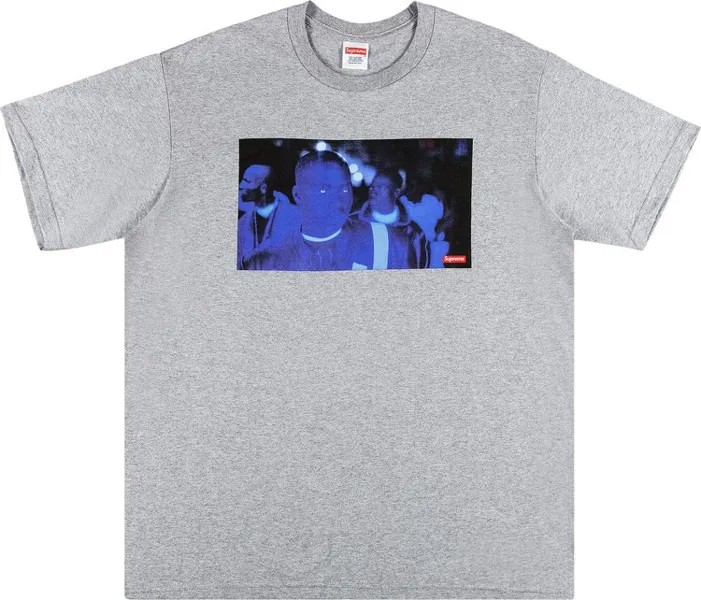 Футболка Supreme America Eats Its Young Tee 'Heather Grey', серый