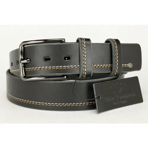 Ремень PREMIUM BELT, размер 120, черный
