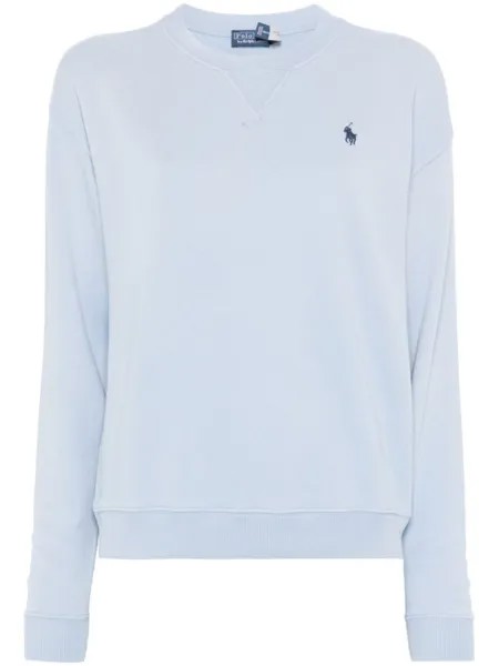 Polo Ralph Lauren толстовка с вышивкой Polo Pony, синий