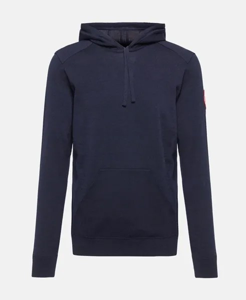 Шерстяной джемпер Canada Goose, темно-синий
