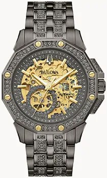 Японские наручные  мужские часы Bulova 98A293. Коллекция Octava