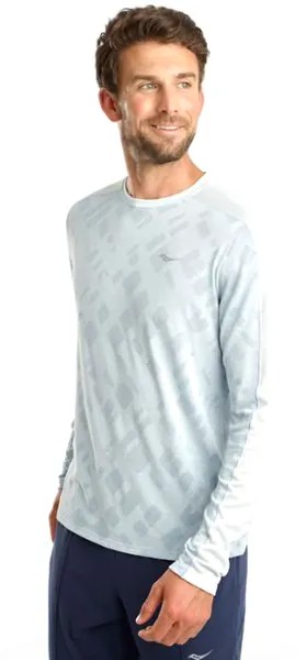 Лонгслив мужской Saucony Ramble Long Sleeve голубой L INT