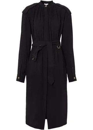 Burberry платье с эполетами
