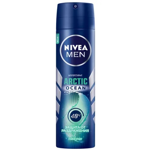 Антиперспирант спрей Nivea Men Arctic Ocean, 150 мл