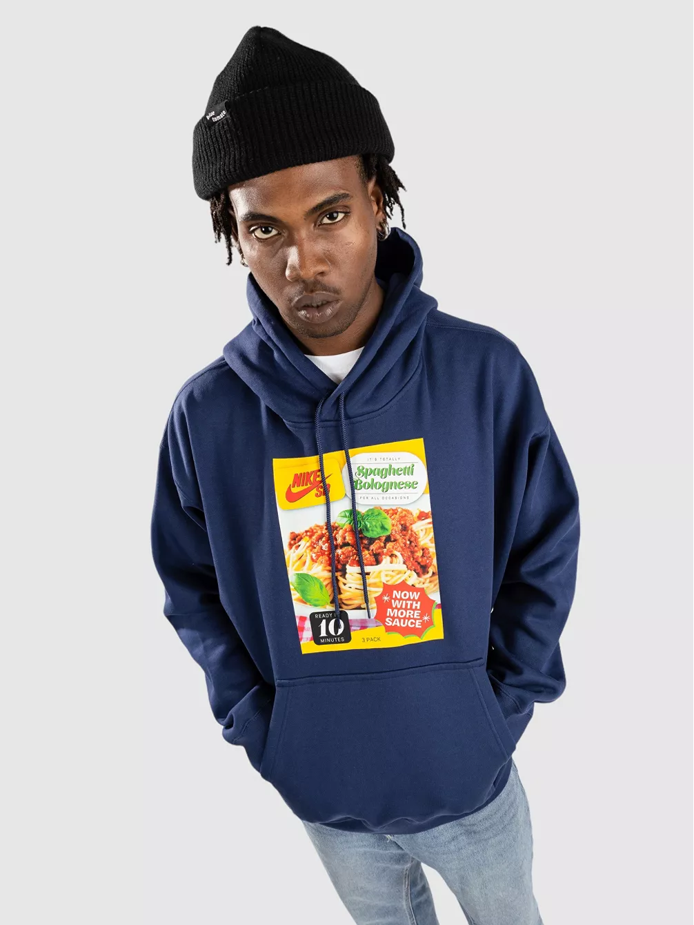Толстовка Sb Fleece Po Slowburn Nike, синий