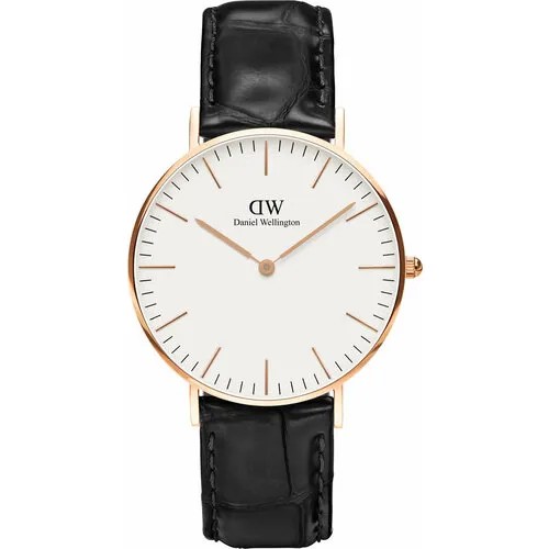 Наручные часы Daniel Wellington, белый, золотой