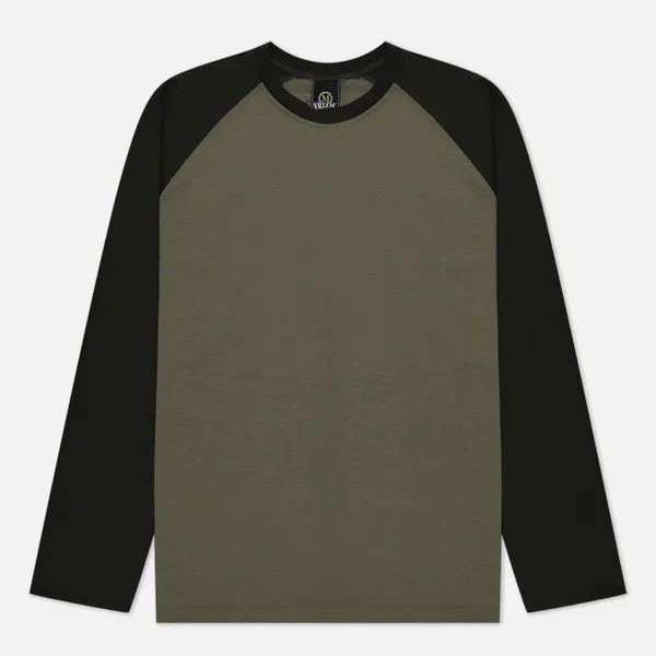 Мужской лонгслив FrizmWORKS Raglan оливковый, Размер L
