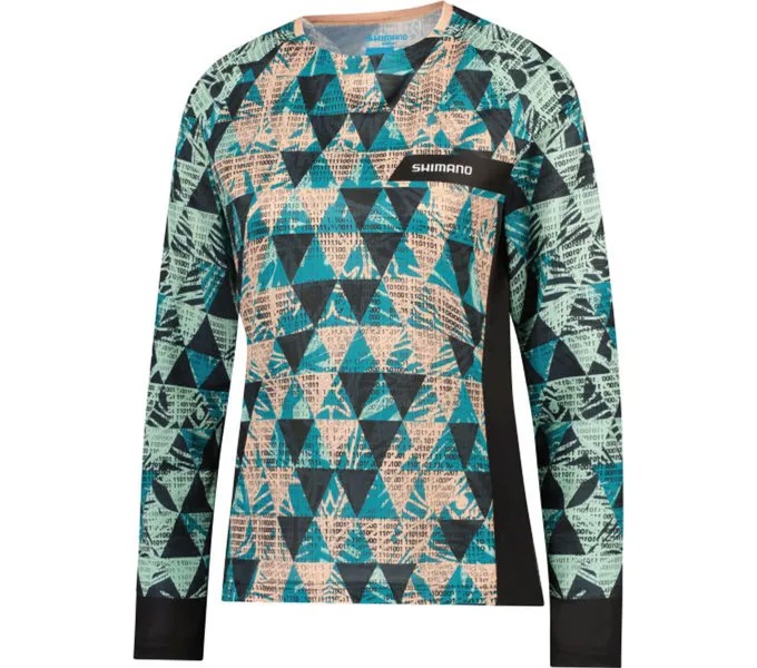 Лонгслив SHIMANO Long Sleeve Jersey Woman's SAIKO, черный
