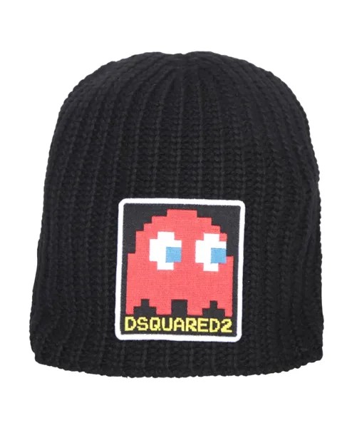 Трикотажный свитер с нашивкой логотипом Pac Man Dsquared2, черный