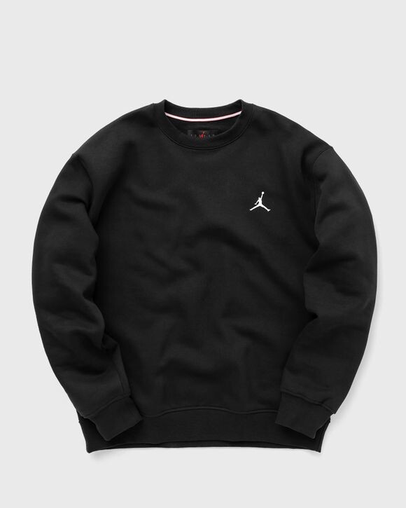 Толстовка Jordan Essentials Fleece Crewneck Sweatshirt, черный/белый