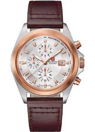 Швейцарские наручные  мужские часы Swiss military hanowa 06-4202.1.12.001. Коллекция Infantry Chrono