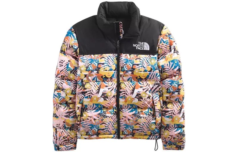 Коллекция 1996 года. Пуховик женский многоцветный The North Face