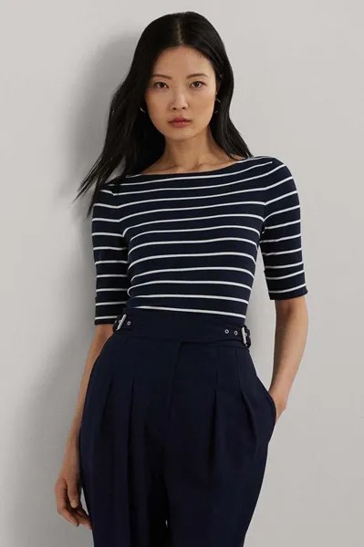 Блузка 200701085002 Lauren Ralph Lauren, темно-синий