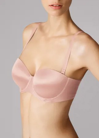 Sheer touch bandeau bra