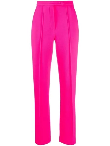 Styland шерстяные брюки прямого кроя, розовый