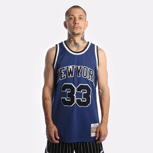 Майка Mitchell & Ness Mitchell and ness Chenille Swingman, размер M, синий