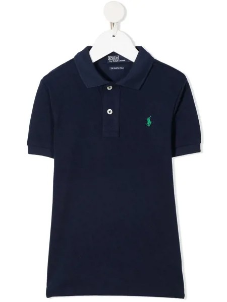 Ralph Lauren Kids рубашка поло с вышитым логотипом