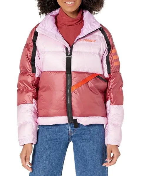 Куртка adidas Outdoor Terrex Utilitas Down, цвет Bliss Lilac/Wonder Red
