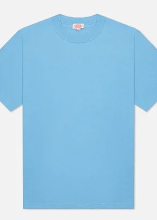 Мужская футболка Armor-Lux Heritage Plain Color, цвет голубой, размер S