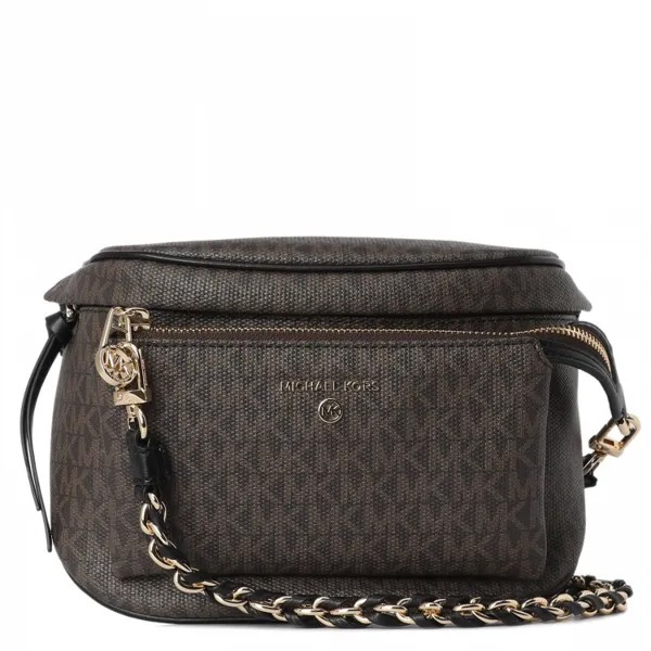 Сумка кросс-боди женская Michael Kors 30T0G04M6B темно-коричневая
