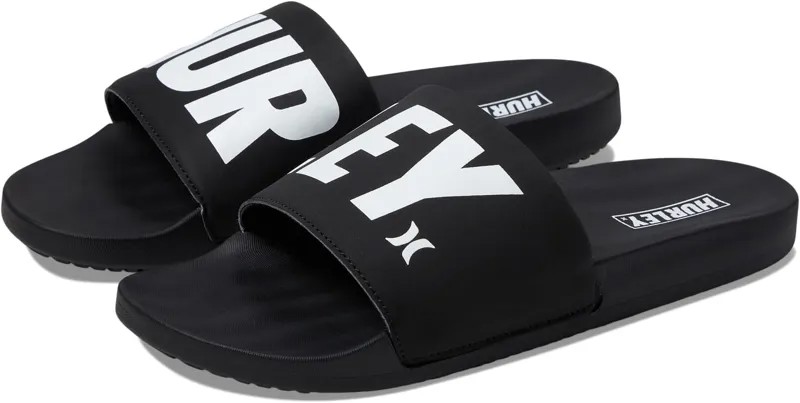 Сандалии Fastlane Slides Hurley, черный